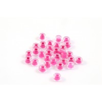 SEED BEAD NO. 8 PINK COLORLINED